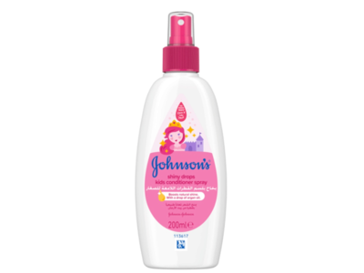 Johnson's Kids Conditioner Spray, Shiny Drops, 200 mL