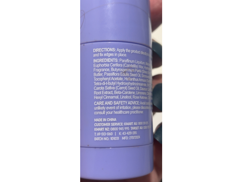 OXX Haircare Mango Splash Slick Wax Stick, Mango + Passionfruit, 29 g