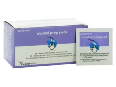 Cardinal Health Alcohol Prep Pads, 200 Count