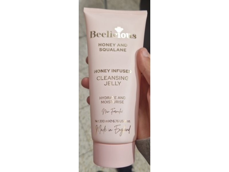 Beelicious Hydrate & Moisturise Cleansing Jelly, Honey & Squalane, 6.76 fl oz/200 mL