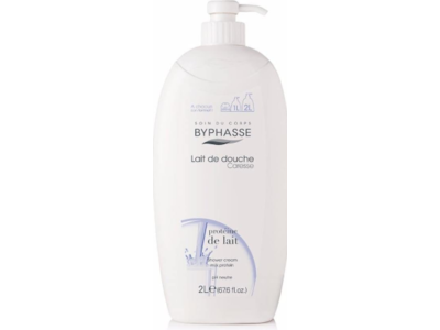 Byphasse Shower Cream, 6.76 fl oz/2 L