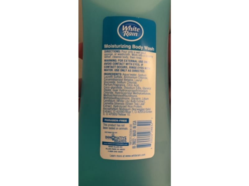 White Rain Moisturizing Body Wash, Ocean Mist, 18 fl oz/ 532 mL