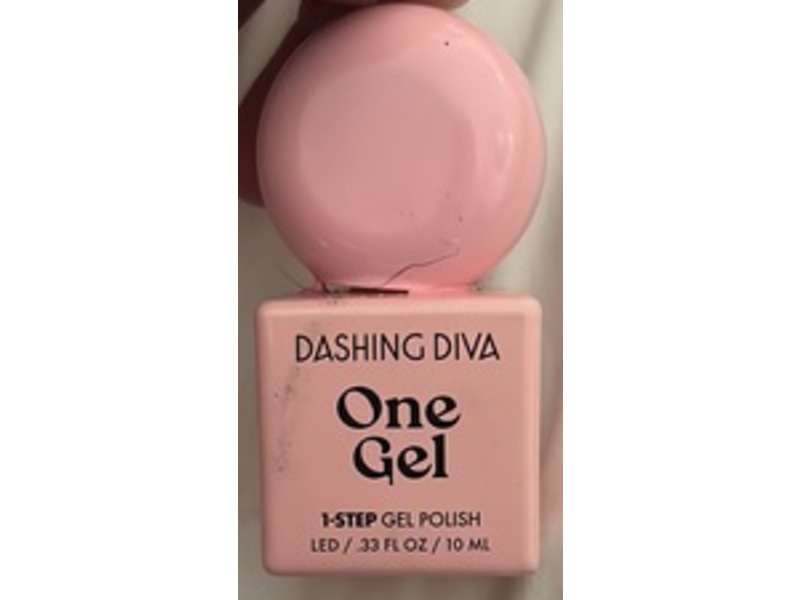 Dashing Diva One Gel Nail Polish, Attitude, 0.33 fl oz/10 mL
