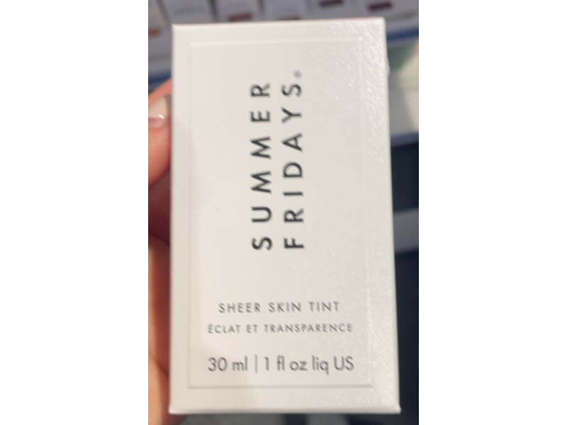 Summer Fridays Sheer Skin Tint, Shade 3, 1 fl oz/30mL