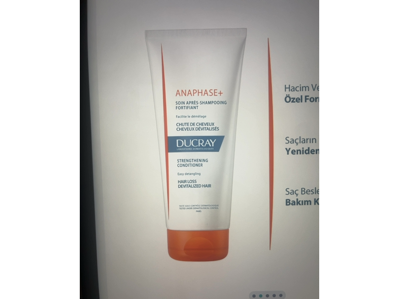 Ducray Anaphase+ Strengthening Conditioner, 6.7 fl oz/200 mL