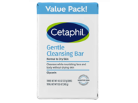 Cetaphil Gentle Cleansing Bar, Normal To Dry Skin, 4.5 oz/127 g, Count 3 - thumbnail 1