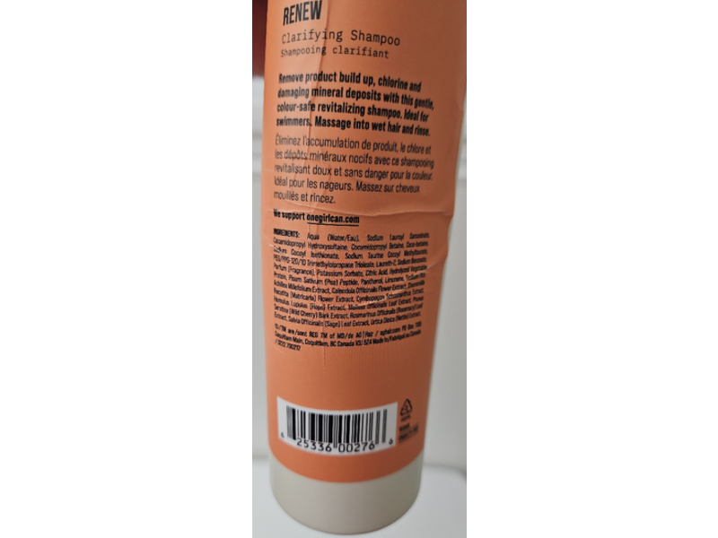 AG Care Renew Clarifying Shampoo, 10 fl oz