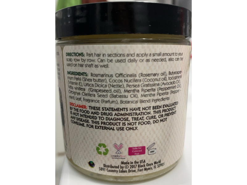 Alikay Naturals Botanicals Hair & Scalp Balm, 8 oz/236 mL