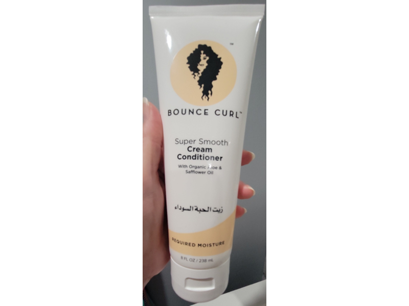 Bounce Curl Super Smooth Cream Conditioner, Aloe & Sunflower Oil, 8 fl oz/238 mL