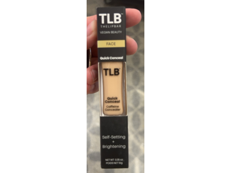 The Lip Bar Self Setting + Brightening Quick Conceal Caffeine Concealer, 2.0 Ivory, 0.35 oz/10 g