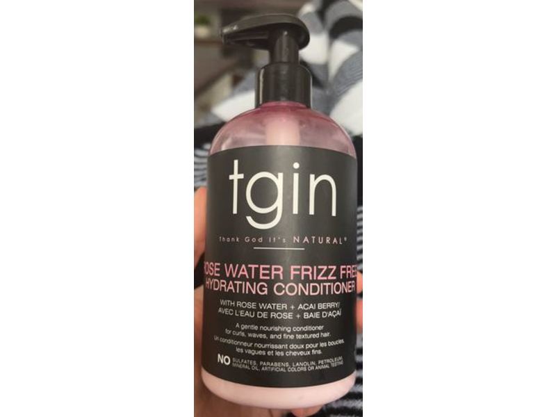 tgin Hydrating Conditioner, Rose Water Frizz Free 13.0 OZ