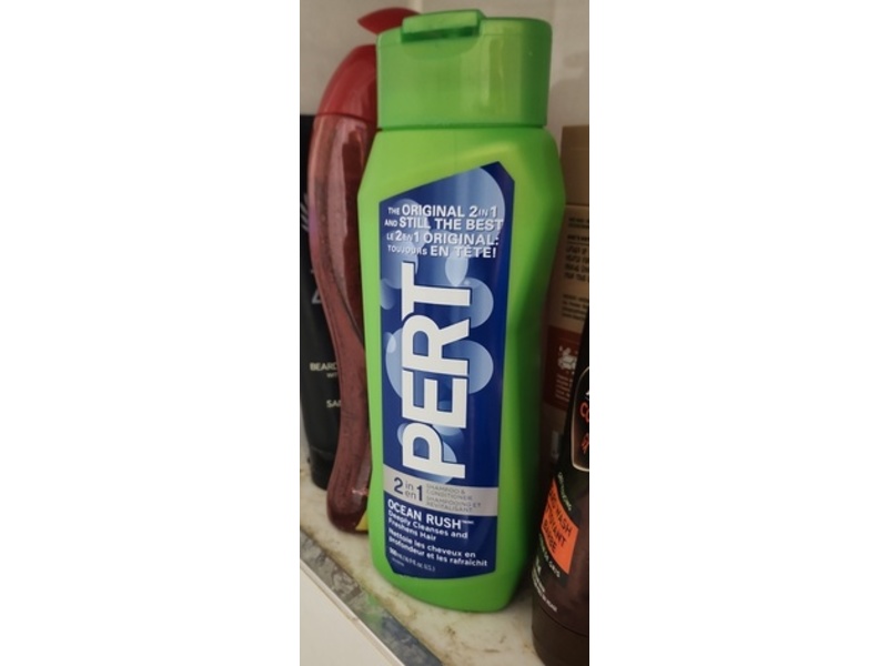 Pert 2 In 1 Original Cleanses Hair, Ocean Rush, 16.9 fl oz/500 mL
