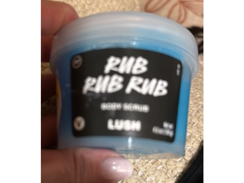 Lush Body Scrub, Rub Rub Rub, 4.5 oz/ 130 g