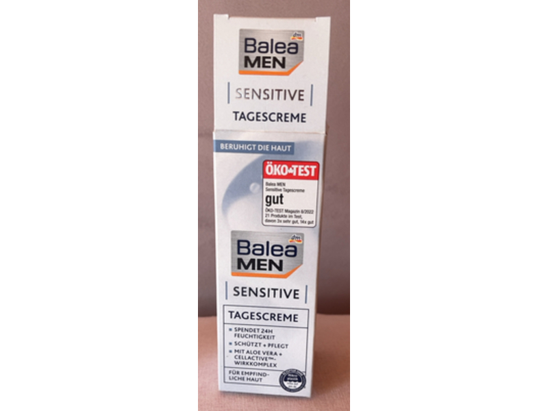 Balea Men Sensitive Day Face Cream, 75 mL