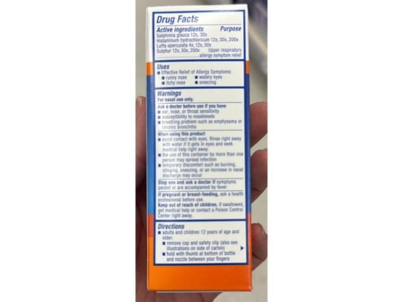 Zicam Allergy Relief No-Drip Liquid Nasal Spray, 0.50 fl oz/15 mL