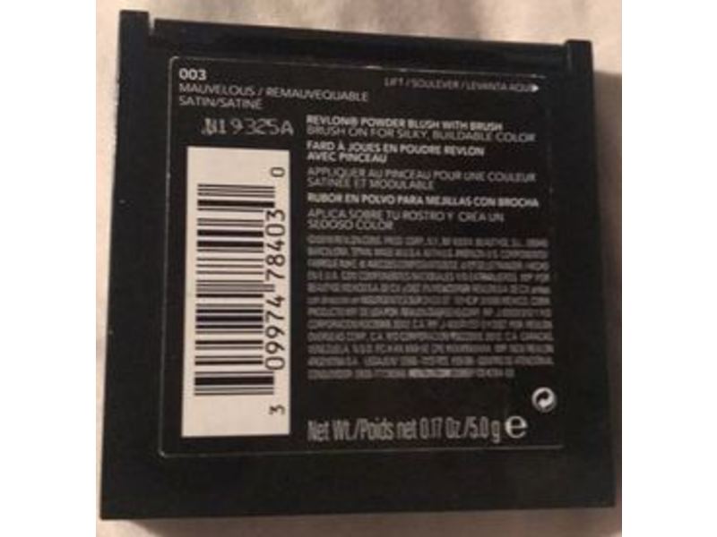Revlon Powder Blush, 003 Mauvelous, 0.17 oz/5 g