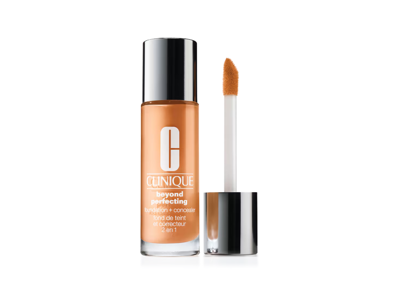 Clinique Beyond Perfecting Foundation + Concealer, WN 112 Ginger, 1 fl oz/30 mL