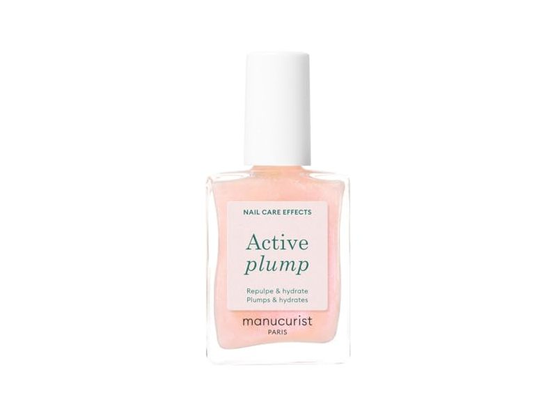 Manucurist Active Plump Nail Polish, Baby Pink Chubby, 15 mL