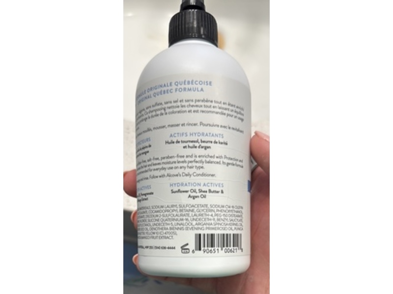 Alcove Daily Shampoo, 10 fl oz/300 mL