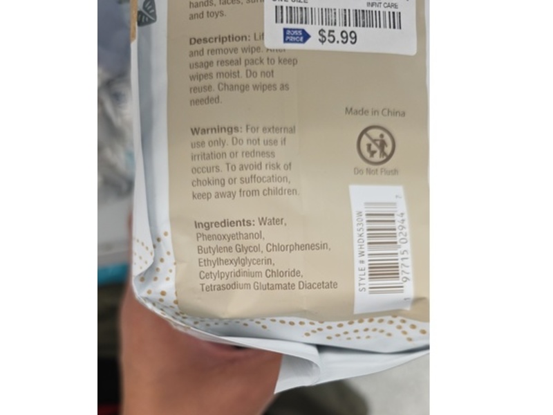 Wonderluxe Baby Wipes, 180 Count