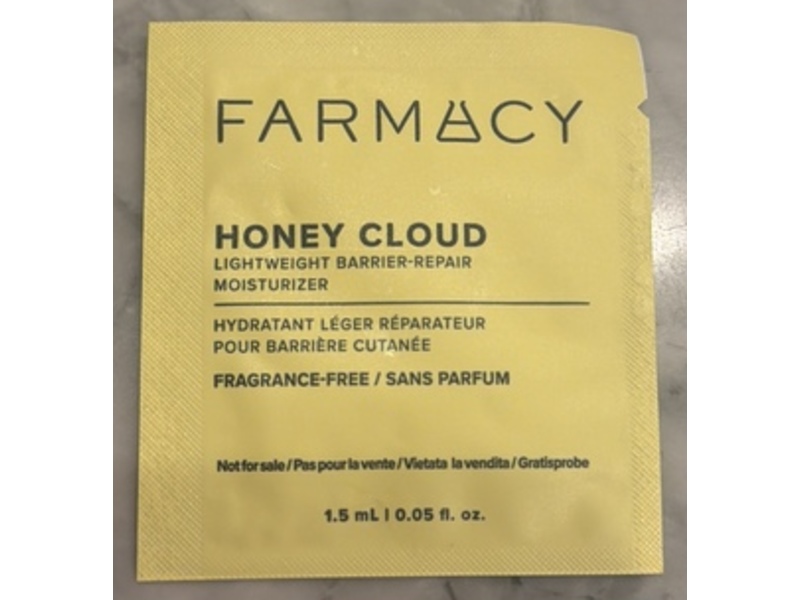 Farmacy Lightweight Barrier-Repair Moisturizer, Honey Cloud, 0.05 fl oz/1.5 mL
