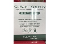 Clean Skin Club Clean Towels, Sensitive Skin, 10 Count - thumbnail 2