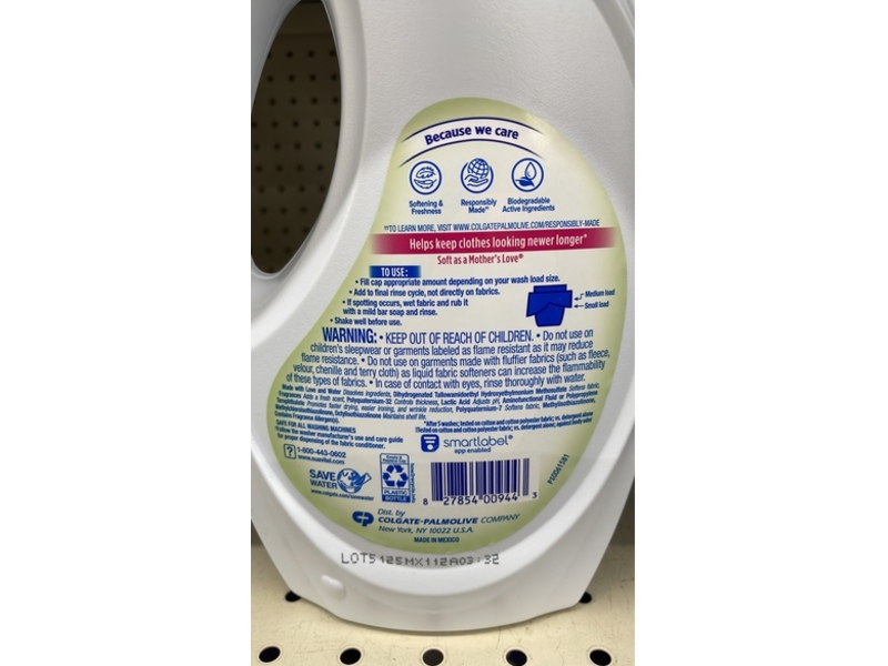 Suavitel Complete All Day Fabric Conditioner, Hygiene Fresh, 46 Loads, 46 fl oz/1.36 L