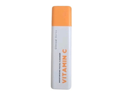 Clinical Works Moisturising Facial Cleanser, Vitamin C, 1.43 fl oz/200 mL