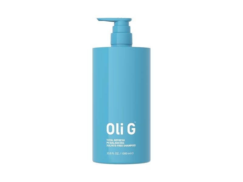 Oli G Total Refresh PH Balancing Shampoo, Sulfate Free, 33.8 fl oz/1000 mL