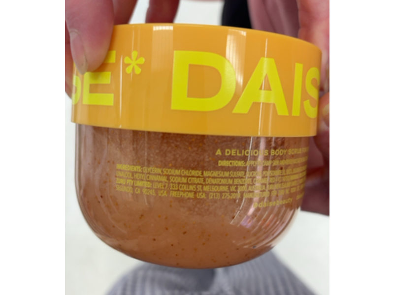Daise Exfoliating Body Scrub, Vanilla, 18 oz/510 g