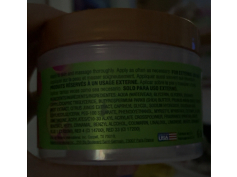 Tree Hut Whipped Shea Body Butter, Cherry Rave, 8.4 oz/240 g