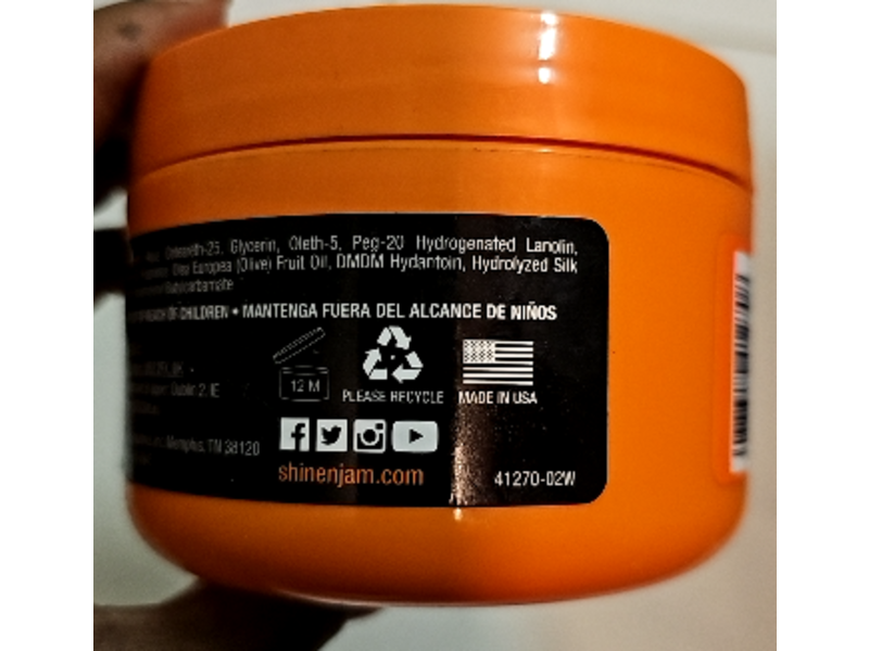 Ampro Shine'N Jam Supreme Hold Conditioning Gel, Fortified Silk Protein, 8 oz/227 g