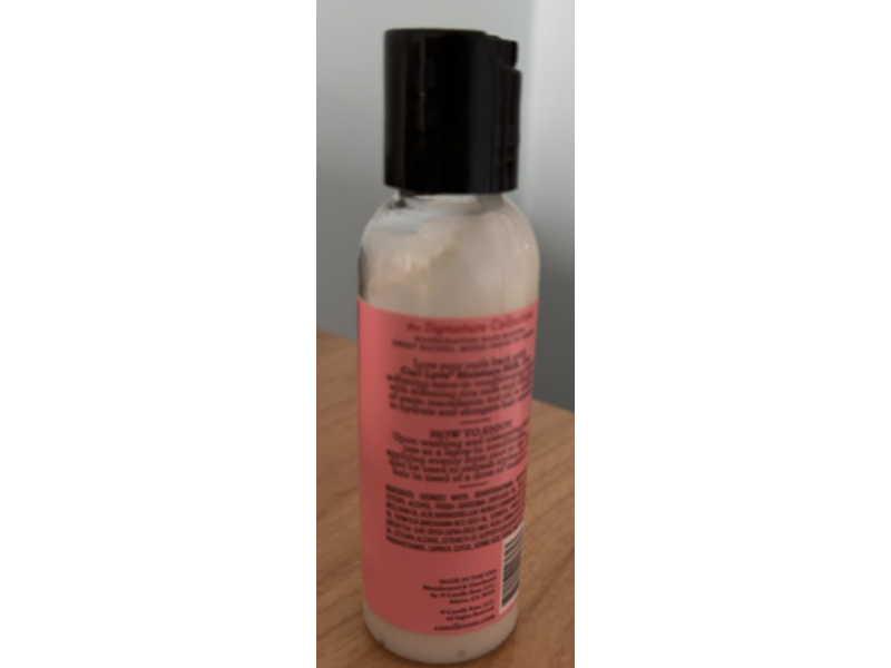 Camille Rose Curl Love Leave-In-Conditioning Cream, Rice Milk & Macadamia Oil, 2 oz/59 mL