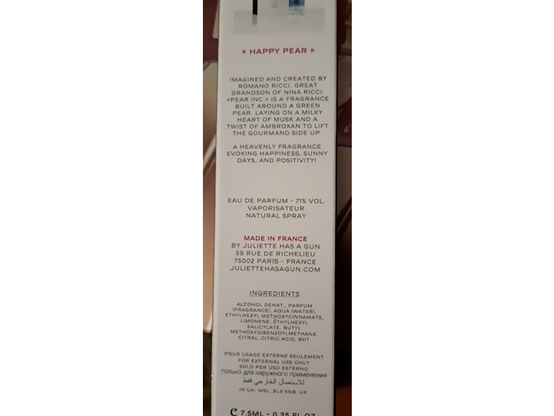 Juliette Has A Gun Eau De Parfum, 0.25 fl oz/7.5 mL