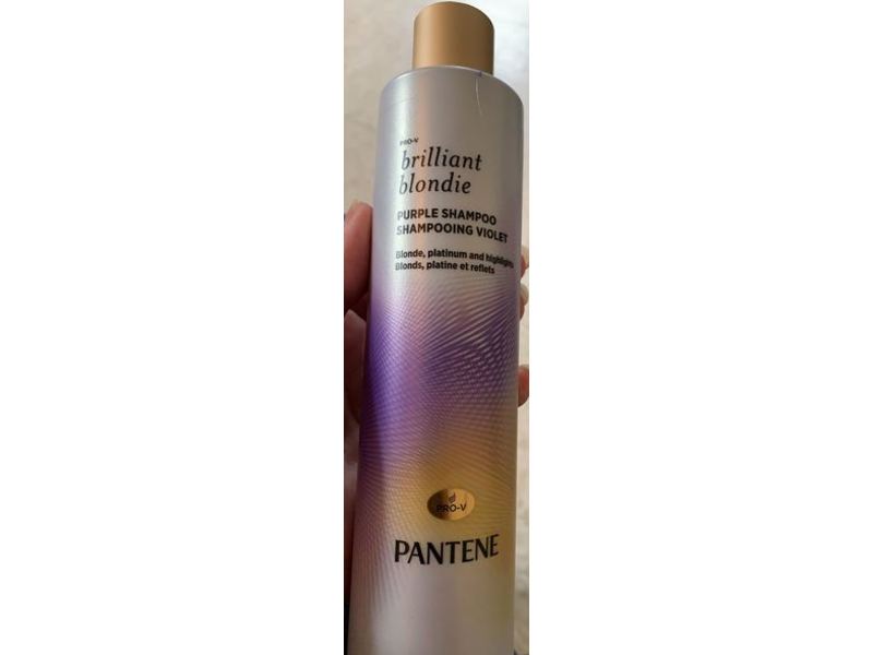 Pantene Pro-V Brilliant Blondie Purple Shampoo, 9.6 fl oz/285 mL