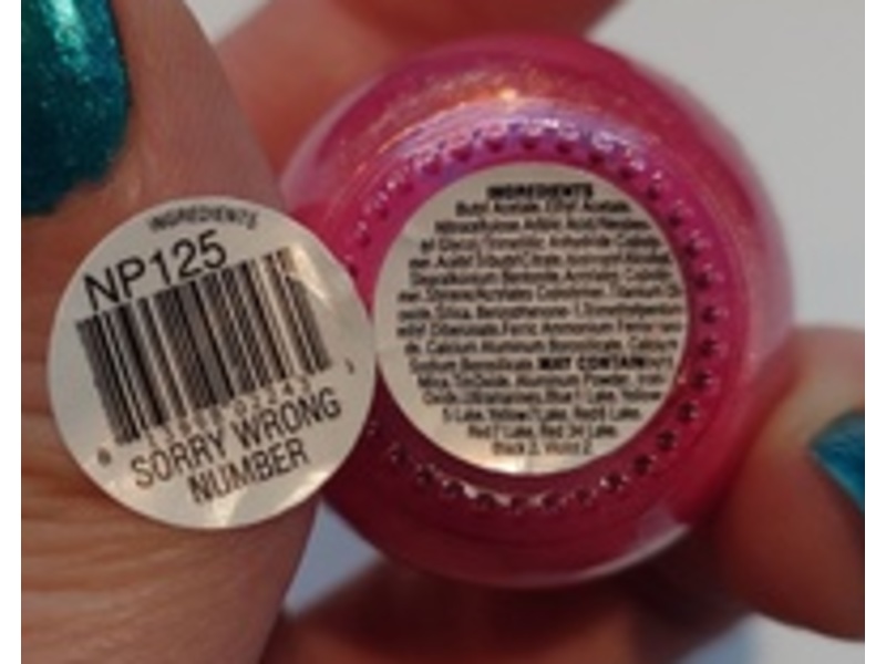 Kokie Nail Polish,NP125 Sorry Wrong Number, 0.54 fl oz/15 mL