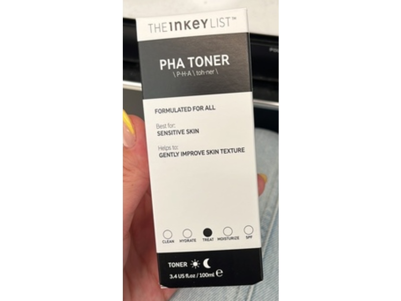 The Inkey List PHA Toner, 3.4 fl oz/100 mL