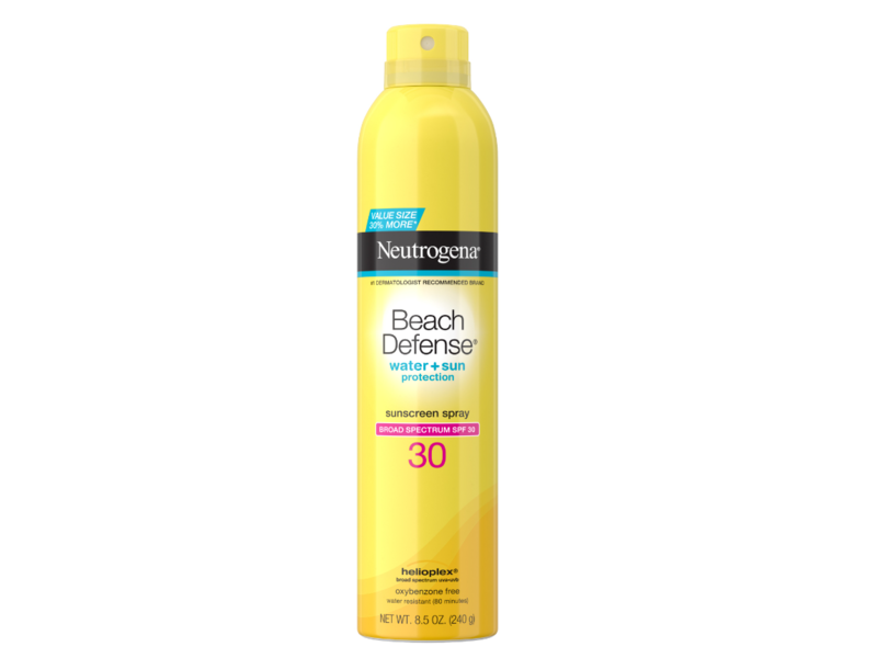 Neutrogena Beach Defense Sunscreen Spray, SPF 30, 8.5 oz (240 g)