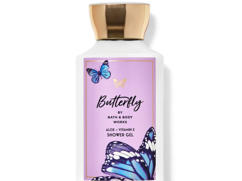 Bath & Body Works Shower Gel, Butterfly, 3 fl oz/88 mL