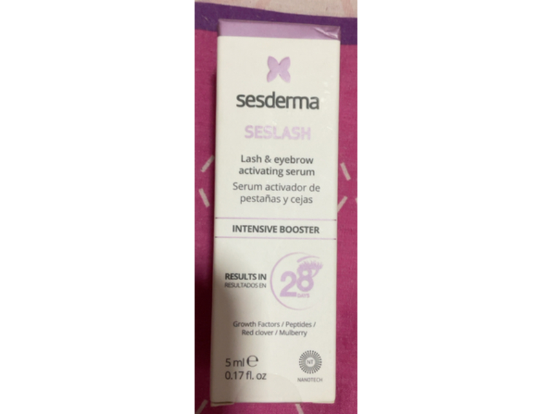 Sesderma Seslash Lash & Eyebrow Activating Serum, 0.17 fl oz/5 mL