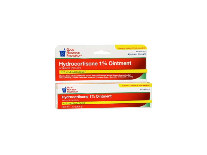 Good Neighnor Pharmacy Anti-Itch Ointment, 1% Hydrocortisone, 1 oz/28.4 g