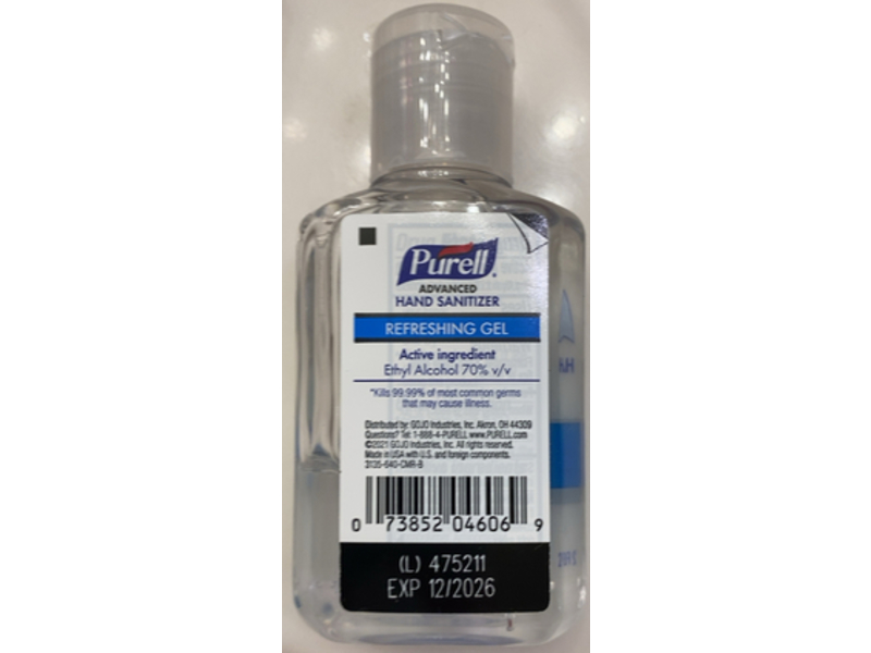 Purell Advanced Hand Sanitizer, 2 fl oz/59 mL