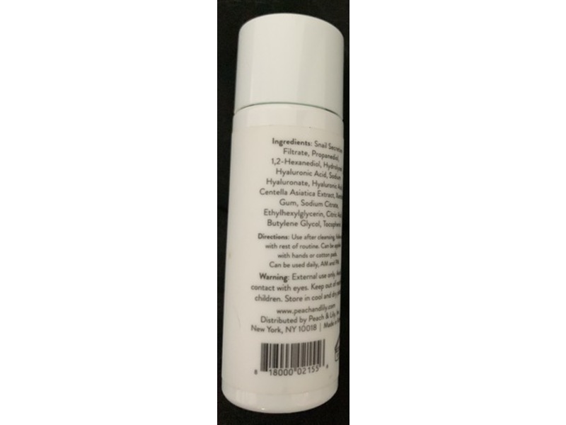Peach Slices Snail Rescue Blemish Busting Toner, 95% Snail Mucin Concentrate, 1.01 fl oz/30 mL