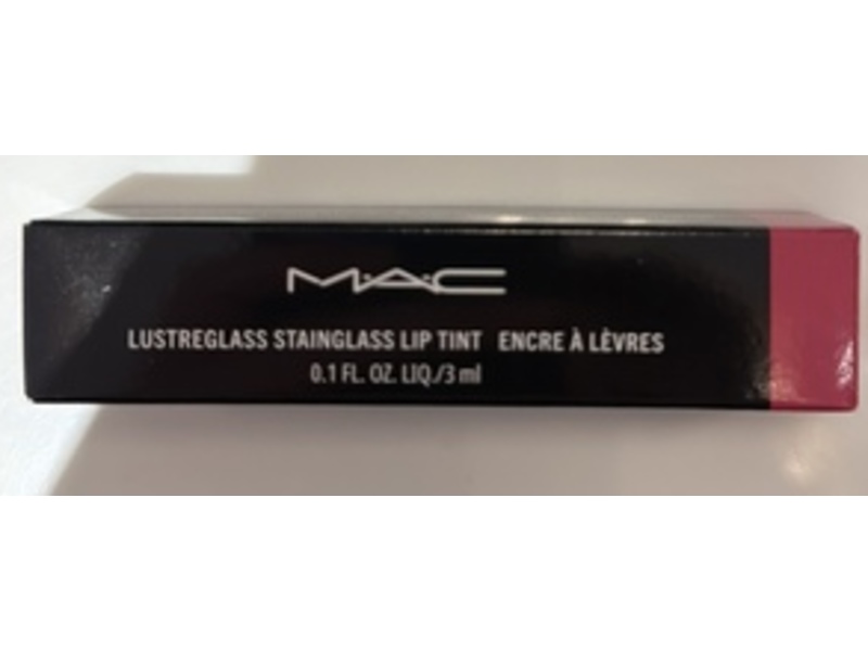 M.A.C Lustreglass Stainglass Lip Tint, Soda Poppy, 0.1 fl oz/3 mL