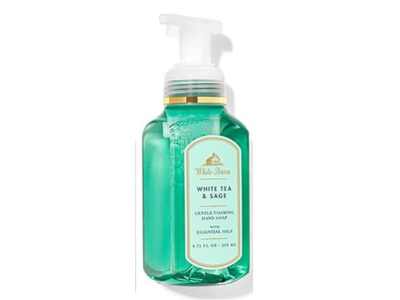 White Barn Gentle & Clean Foaming Hand Soap, White Tea & Sage, 8.75 fl oz/259 mL, Pack Of 2