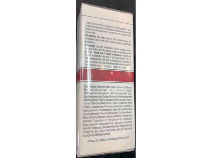 Christina Mattify & Protect Cream, Comodex, SPF 15, 2.5 fl oz/75 mL