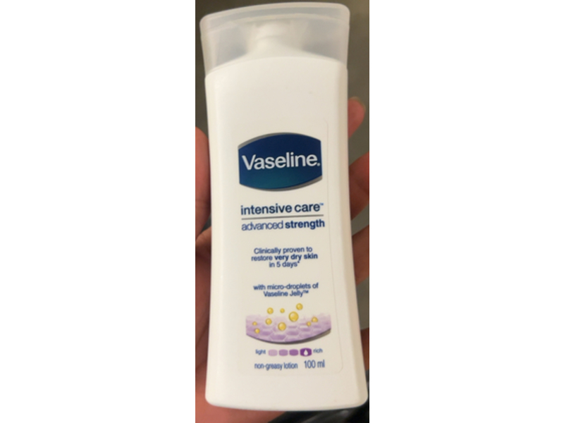 Vaseline Intensive Care Advanced Strength Lotion, Micro Droplets, 100 mL