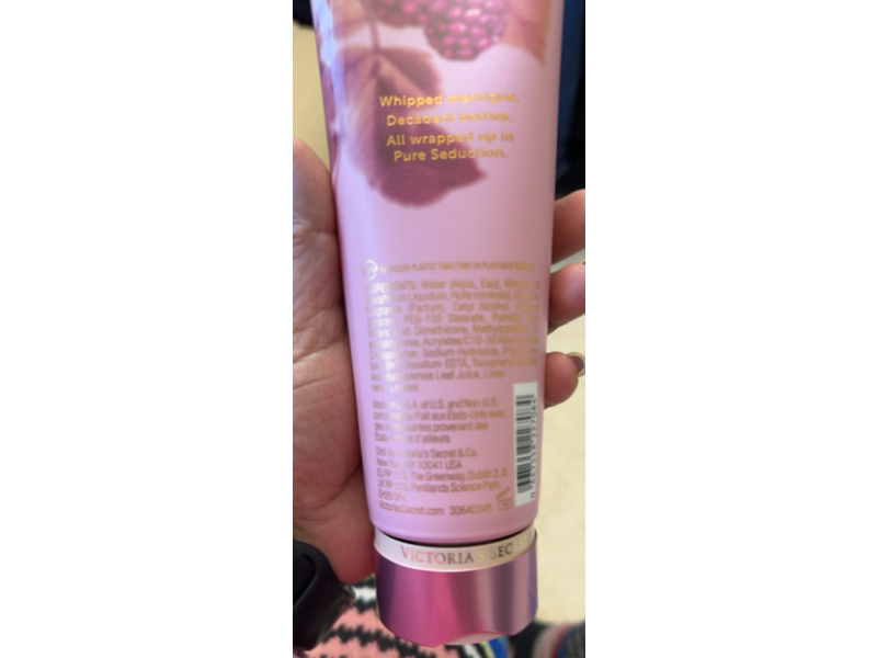 Victoria's Secret Fragrance Lotion, Pure Seduction Cashmere, 8 fl oz/236 mL