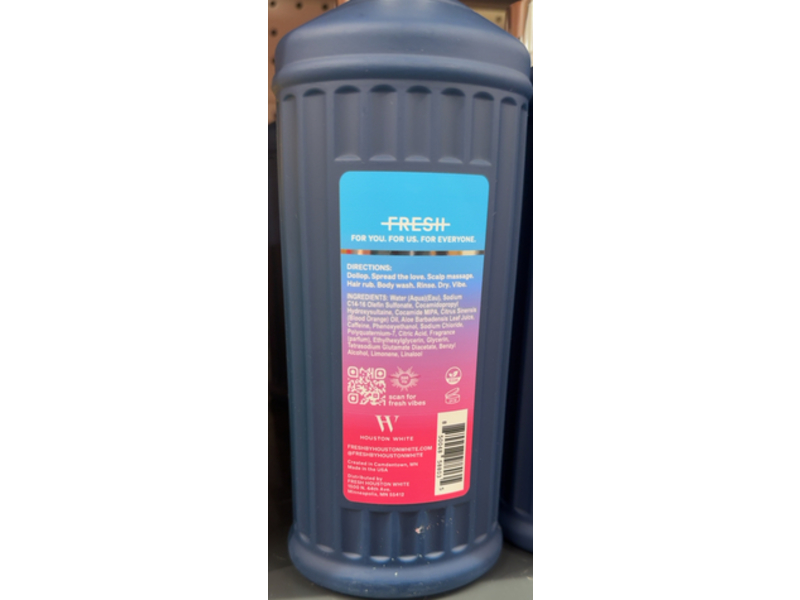 Fresh Houston White Get Up 3 N 1 Body Wash, 20 fl oz/591 mL