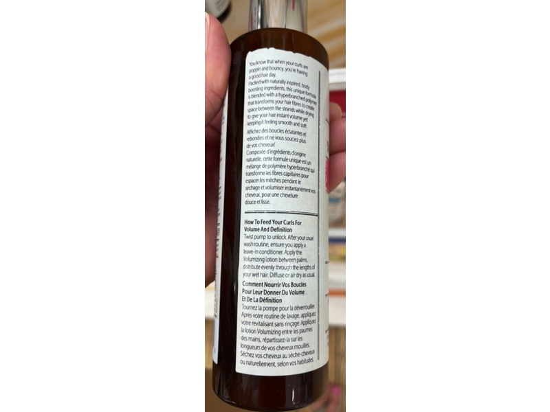 Curlsmith Full Body Volumizing Lotion, Invisible Hold, 8 fl oz/237 mL